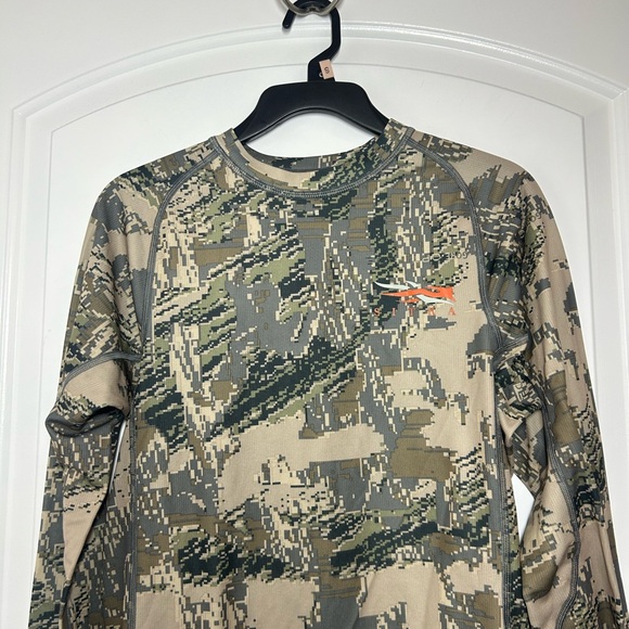 Sitka Men's Core Lightweight Camo Long Sleeve T Shirt size small style 10003 - Picture 5 of 13